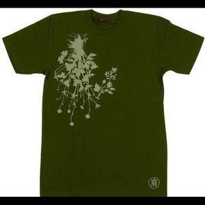 COPY - Ryan McGinness Mens Silkscreen on tshirt “Roots” Deadstock c.2009